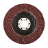 Disque à Lamelles en Corindon 115 mm - Grain 40 - Idéal pour Ponçage Précis - Silverline
