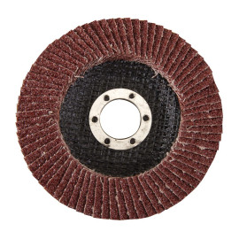 Disque à Lamelles en Corindon 115 mm - Grain 40 - Idéal pour Ponçage Précis - Silverline