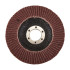 Disque à Lamelles en Corindon 115 mm - Grain 80 - Idéal pour Ponçage Précis - Silverline