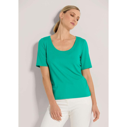 T-Shirt Manches Courtes de Travail – Taille M – Émeraude – Confort et Praticité - NINE WORTHS