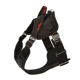 Harnais de travail à boucle de relâchement Cobra pour chien taille M (68-85cm) avec poignée - 1150-BLACK - ABC Sport Klin