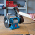 Touret à Meuler et Ponceuse à Bande 240 W - 2-en-1, Compact et Efficace - Idéal pour le Bricolage - Silverline