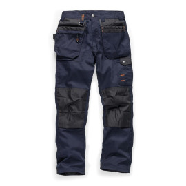 Pantalon Worker Plus Bleu Marine Taille 38 R – Confort et Durabilité – Idéal pour le Travail - Scruffs