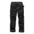 Pantalon Worker Plus Noir Taille 44 R – Confort et Résistance – Idéal pour le Travail - Scruffs