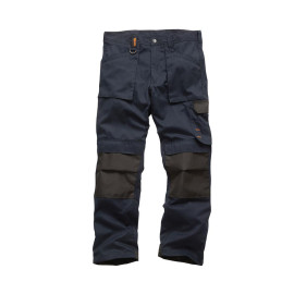 Pantalon Worker Bleu Marine Taille 46 R – Confort et Résistance – Idéal pour le Travail - Scruffs