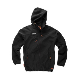 Veste Worker Softshell Noire Taille L – Confort et Protection – Idéale pour le Travail - Scruffs