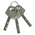 Cadenas en Acier 40 mm – 40 mm – Résistant et Sécurisé – Silverline - Silverline