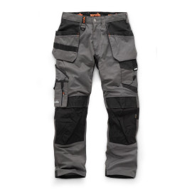 Pantalon Trade Taille 46 R – Graphite, avec Poches-Étuis – Confort et Praticité - Scruffs