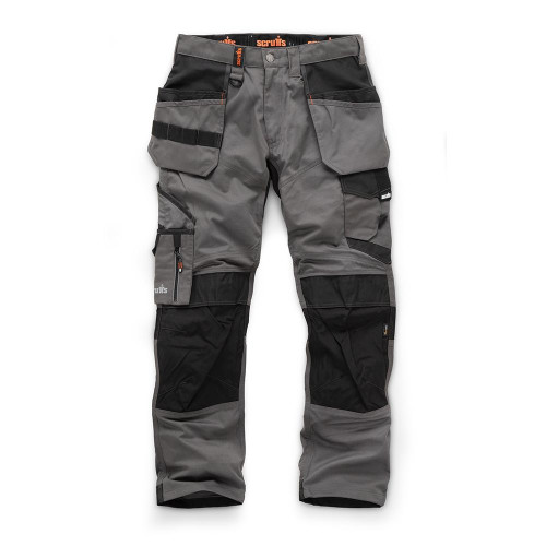 Pantalon Trade Taille 46 R – Graphite, avec Poches-Étuis – Confort et Praticité - Scruffs