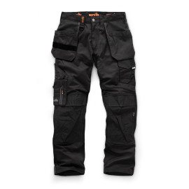 Pantalon Trade Noir Taille 40 R – Avec Poches-Étuis – Confort et Praticité - Scruffs