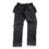 Pantalon Tech Noir Taille 40 R – Avec Poches-Étuis – Confort et Praticité - Scruffs