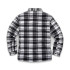 Chemise à Carreaux Rembourrée Worker XS – Noir et Blanc – Confort et Style – Scruffs - Scruffs