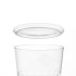 30 Deckel D. 82 x Ht 6 mm für Bodega-Gläser 17,5 cl Wiederverwendbar, recycelbar 100% Französisch - Transparent - D-Work
