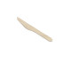 Lot de 100 Couverts Bois 3 Pièces - Fourchette Couteau Serviette - Bois de Bouleau FSC100 Contact Alimentaire - D-Work