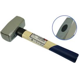 Massette de Maçon 1500g - 1.5 kg - Acier - Robuste et durable - Chantier et atelier - Qualité Professionnelle - Beast