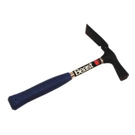 Marteau à Brique 600g - Acier - Poignée Ergonomique - Outil Idéal pour Maçonnerie - Robuste et précis - Beast