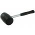 Maillet Caoutchouc 800g - Manche en Acier - D65 mm - Pratique et résistant - Beast