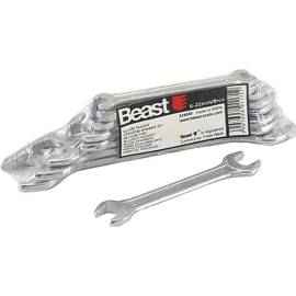 Clé à Fourche Double 6-17 mm - Acier - Norme WS 6X - Précision et polyvalence - Beast