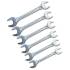 Clé à Fourche Double 6-17 mm - Acier, Norme WS 6X - Précision et Polyvalence - Beast