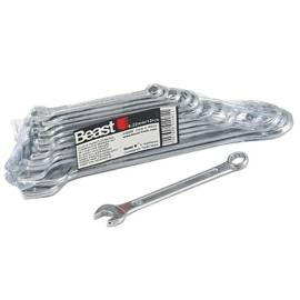 Jeu de Clés Mixtes 6-22 mm - 12 Pièces - Acier, Résistantes et Durables - Beast - Beast