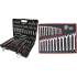 Coffret de Douilles 40 Pièces 4-13 mm - Acier, Norme 1/4''-3/8'' - Outils Pratiques et Polyvalents - Beast - Beast