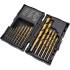 Jeu de Forets à Métaux 1-10 mm - 19 Pcs - Acier HSS - Précision et Performance - Usage Professionnel - Beast