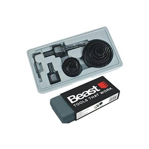 Scie Cloche 19-64 mm - 11 Pcs - Acier - Précision de Découpe - Qualité Professionnelle - Haute résistance - Beast