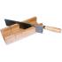 Boîte à Onglets Bois avec Scie 300/250 mm - Utilisation Pratique et Précise - Idéale pour Découpes de Bois - Beast