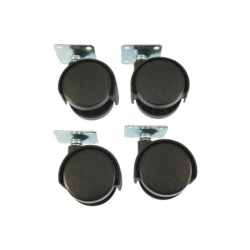 Roulettes en Plastique 40mm - PP - Lot de 4 - Résistantes et Pratiques - Usage Professionnel - Beast