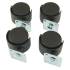 Roulettes en Plastique 40mm - PP, Lot de 4 - Résistantes et Pratiques - Beast - Beast