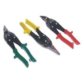 Jeu de Cisailles à Tôle 250 mm - 3x - Précision et efficacité - Chantier et atelier - Beast