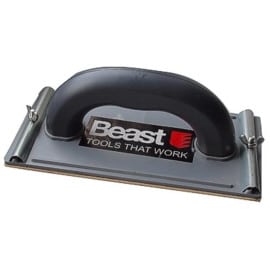 Taloche pour Papier Abrasif 10x21 cm - Utilisation Pratique - Finition Parfaite - Précision et fiabilité - Beast