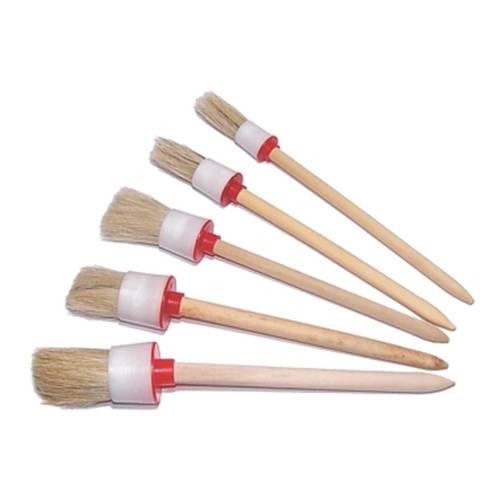 Assortiment de Pinceaux 5x - Tailles 2, 4, 6, 8, 10 - Idéal pour Peinture et Détails - Qualité premium - Beast