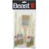Assortiment de Pinceaux 1-2'' - 3x, No. 4-6 - Précision et Polyvalence - Beast