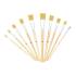 Assortiment de Pinceaux 5x - Tailles 2, 4, 6, 8, 10 - Idéal pour Peinture et Détails - Qualité premium - Beast