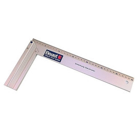 Équerre de Charpentier 350 mm - Aluminium - Précision et Robustesse - Beast - Beast