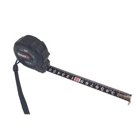 Mètre Ruban 5 m x 19 mm - Noir - Précision et durabilité - Idéal pour Mesures Précises - Usage Professionnel - Beast