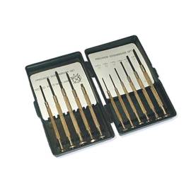 Jeu de Tournevis Horloger 11 Pcs - Précision et polyvalence - Outils Indispensables pour Horlogers - Beast