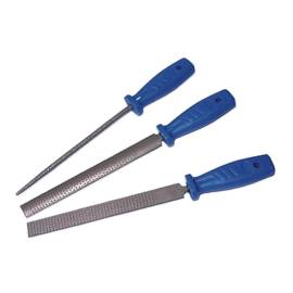 Jeu de Rapes 200 mm - 3 Pièces, Acier - Outils de Précision pour Finitions - Beast