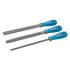 Jeu de Rapes 200 mm - 3 Pièces, Acier - Outils de Précision pour Finitions - Beast