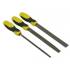 Jeu de Rapes 200 mm - 3 Pièces, Acier - Outils de Précision pour Finitions - Beast