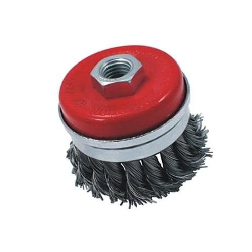 Brosse Couvette Acier M14 - D65 mm - Robuste et durable - Usage Professionnel - Beast