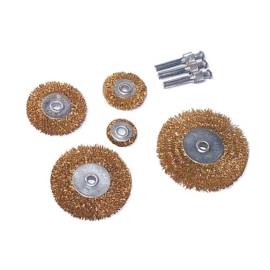 Jeu de Brosses en Fil d'Acier 1''-3'' - 5 Pcs - Polyvalent et Efficace - Qualité supérieure - Beast