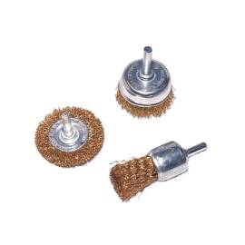 Jeu de Brosses à Métal 1''-2''-2'' - 3 Pièces - Polyvalent et Efficace - Beast