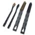 Jeu de Brosses 4x - 2x 40mm 2x 85mm en Laiton et Nylon - Polyvalent et Efficace - Usage intensif - Beast