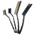 Jeu de Brosses 4x - 2x 40mm 2x 85mm en Laiton et Nylon - Polyvalent et Efficace - Usage intensif - Beast