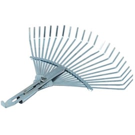 Râteau à Feuilles Ajustable 270-460 mm - Utilisation Pratique et Efficace - Idéal pour le Jardinage - Beast