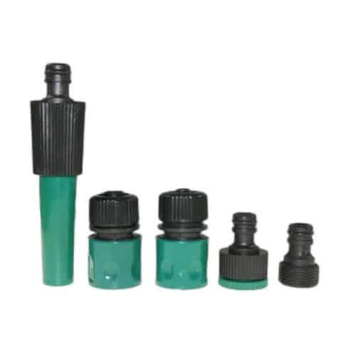 Jeu de Raccords Arrosage 1/2'' - Lot de 5 - Connecteurs Pratiques pour Système d'Arrosage - Facilité d'Installation - Beast