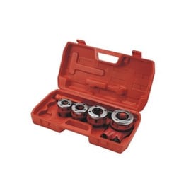 Coffret de Tarauds et Filières 1/2''-3/4''-1''-5/4'' 7x - Outils de Précision - Performance et Durabilité - Beast