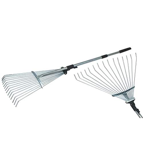 Râteau Télescopique 80-165 cm - Utilisation Polyvalente - Pratique et efficace - Qualité Professionnelle - Beast